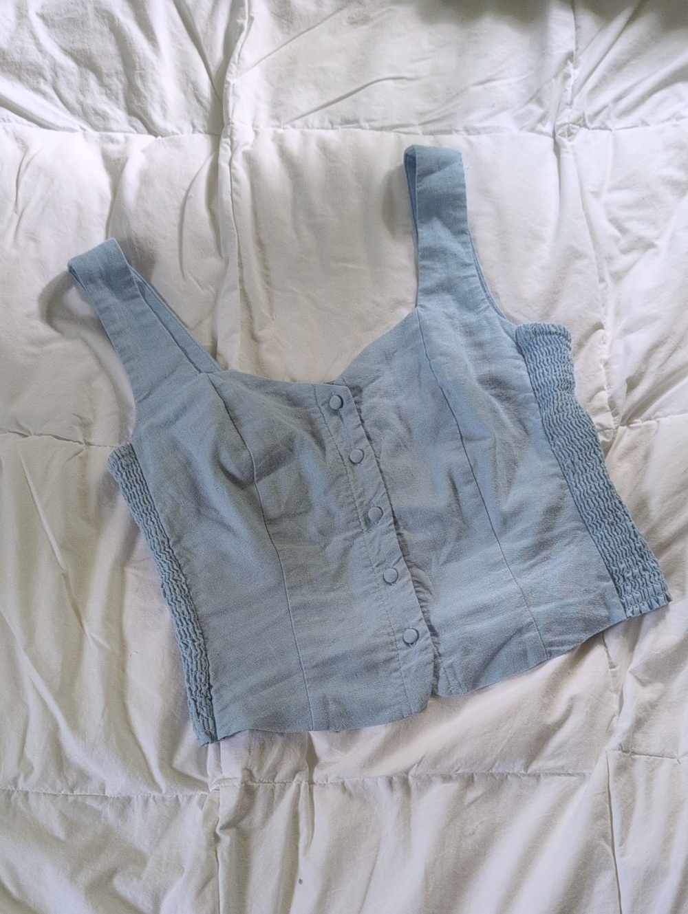 Old Navy Linen Vest Tank